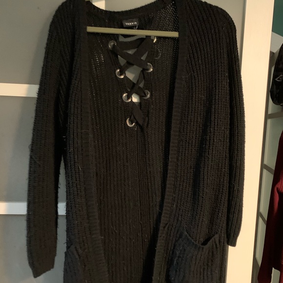 Torrid - Black Cardigan Size- 00 - Picture 1 of 1